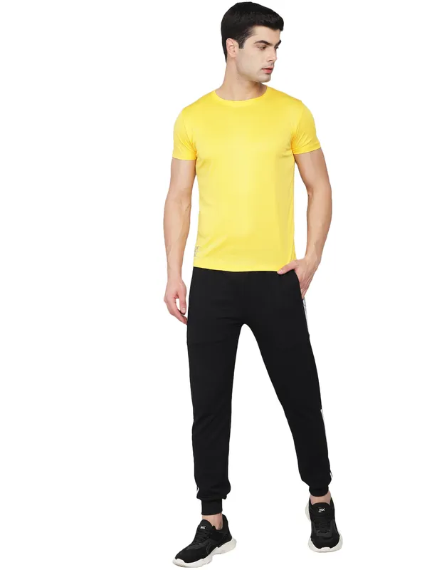 Yellow_Men's_T-Shirt__Comfortable,_Stylish_And_Trendy_Casual_Wear