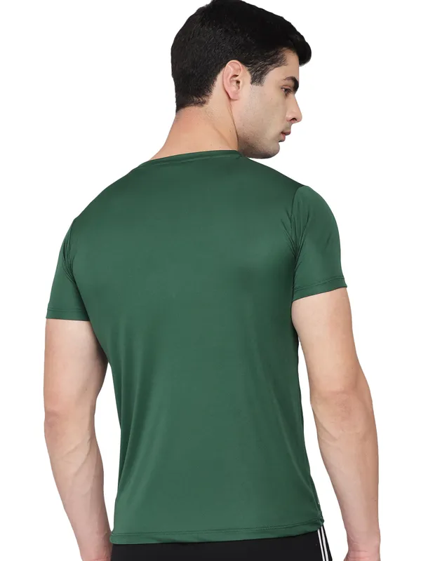 Dark_Green_Men's_T-Shirt__Comfortable,_Stylish_And_Trendy_Casual_Wear