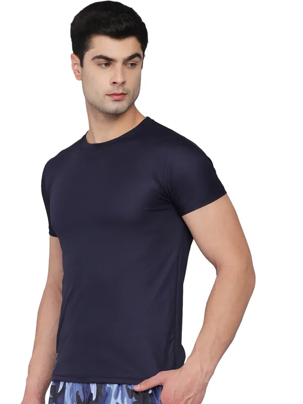 Navy_Blue_Men's_T-Shirt__Comfortable,_Stylish_And_Trendy_Casual_Wear