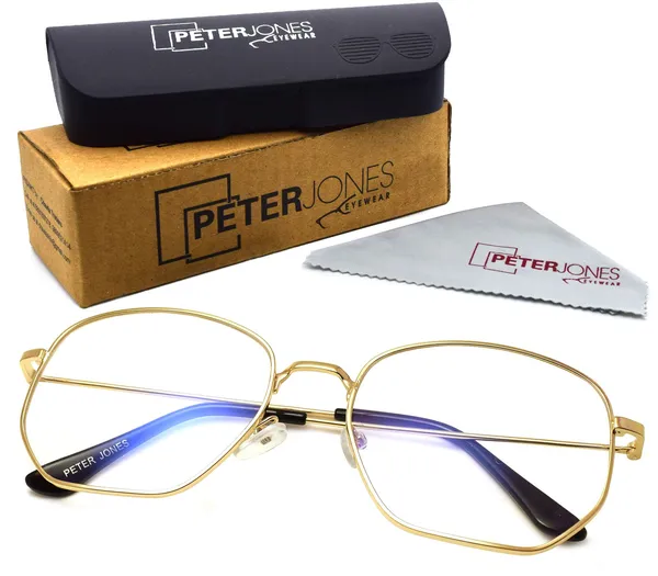 Gold_Full_Rim_Square_Frame_(54_Mm)_-_For_Unisex