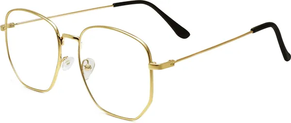 Gold_Full_Rim_Square_Frame_(54_Mm)_-_For_Unisex