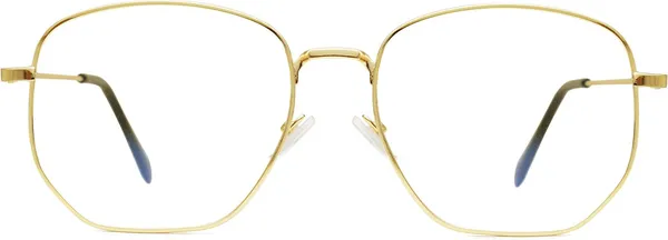 Gold_Full_Rim_Square_Frame_(54_Mm)_-_For_Unisex