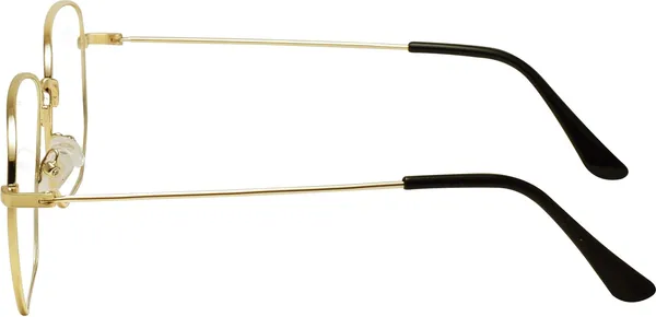 Gold_Full_Rim_Square_Frame_(54_Mm)_-_For_Unisex
