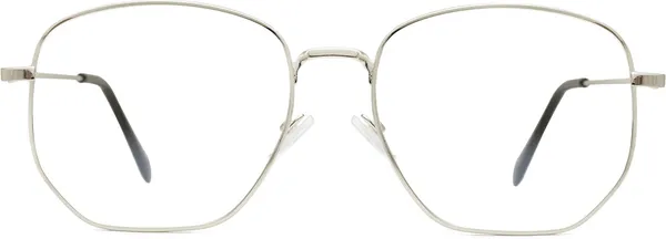 Silver_Full_Rim_Square_Frame_(54_Mm)_-_For_Unisex
