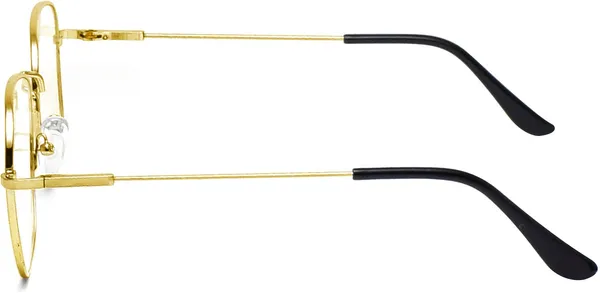 Black,Gold_Full_Rim_Square_Frame_(54_Mm)_-_For_Unisex