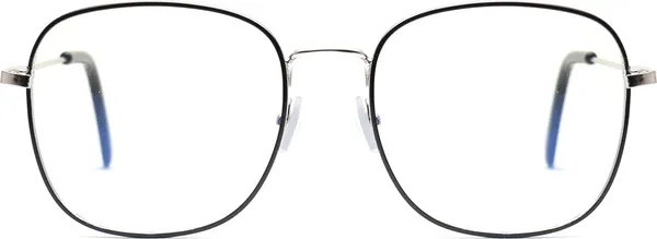 Black,Silver_Full_Rim_Square_Frame_(54_Mm)_-_For_Men