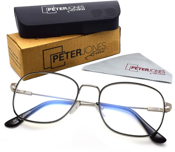 Black,Silver_Full_Rim_Square_Frame_(54_Mm)_-_For_Men