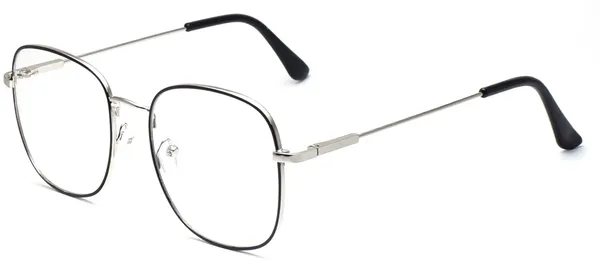 Black,Silver_Full_Rim_Square_Frame_(54_Mm)_-_For_Men