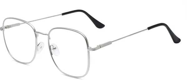 Silver_Full_Rim_Square_Frame_(54_Mm)_-_For_Unisex