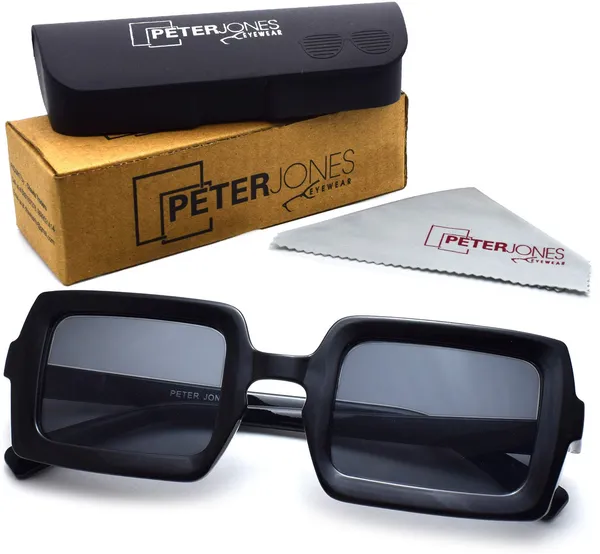 Black_Retro_Square_Sunglasses_-_For_Unisex