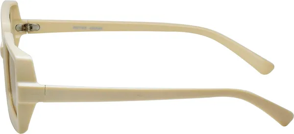 Cream_Retro_Square_Sunglasses_-_For_Unisex