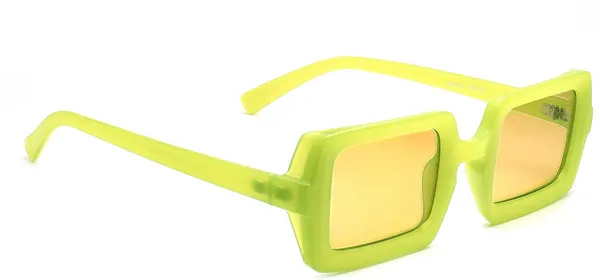 Green_Retro_Square_Sunglasses_-_For_Unisex