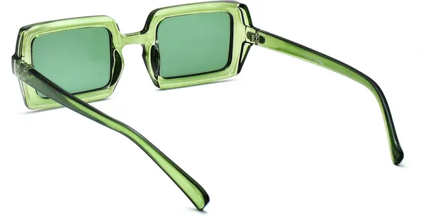 Transparent,Green_Retro_Square_Sunglasses_-_For_Unisex