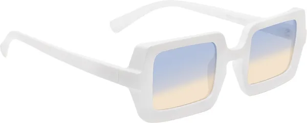 White_Rectangular_Sunglasses_-_For_Women