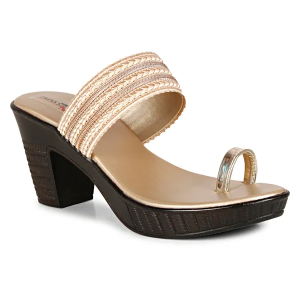 Angutha_Strap_Heeled_Sandal_(Gold)
