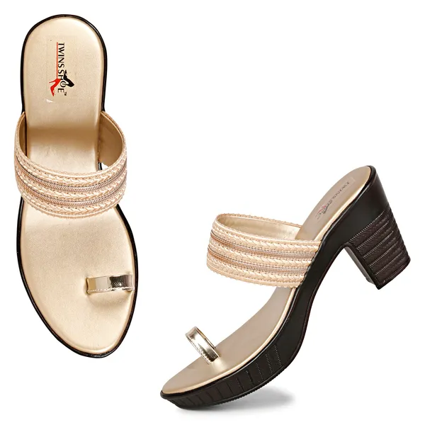 Angutha_Strap_Heeled_Sandal_(Gold)