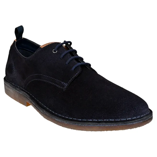 Navy_Suede_Men's_Formal_Lace-Up_Shoes_with_Memory_Foam_Comfort