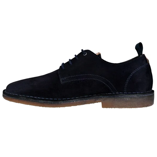 Navy_Suede_Men's_Formal_Lace-Up_Shoes_with_Memory_Foam_Comfort