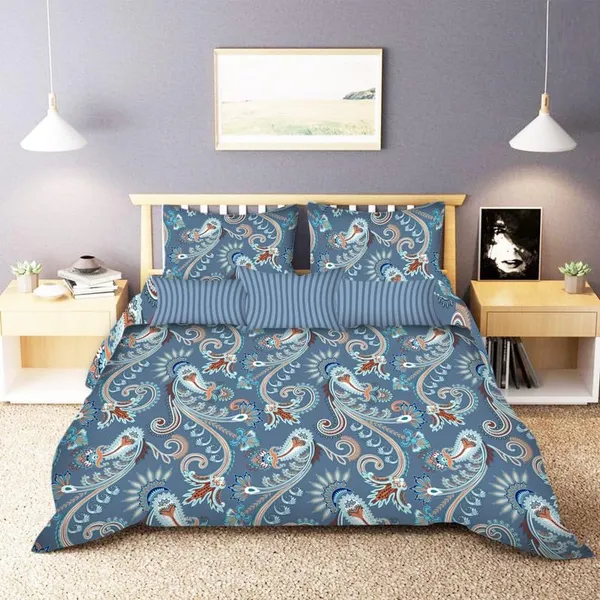 Blue_Floral_Double_Bed_100%_Cotton_Flat_Bedsheet_with_2_Pillow_Cover_(90x100_inches)