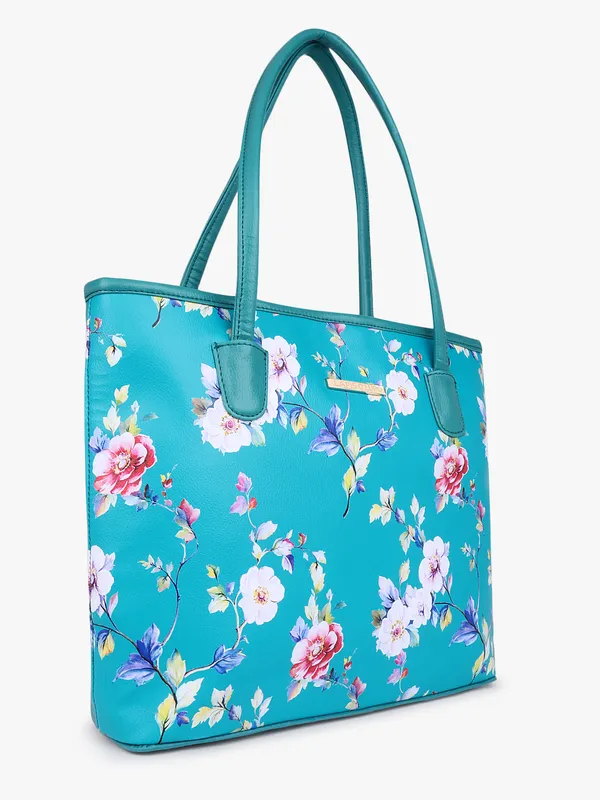 Turquoise_Premium_Quality_Tote_Bag_For_Women