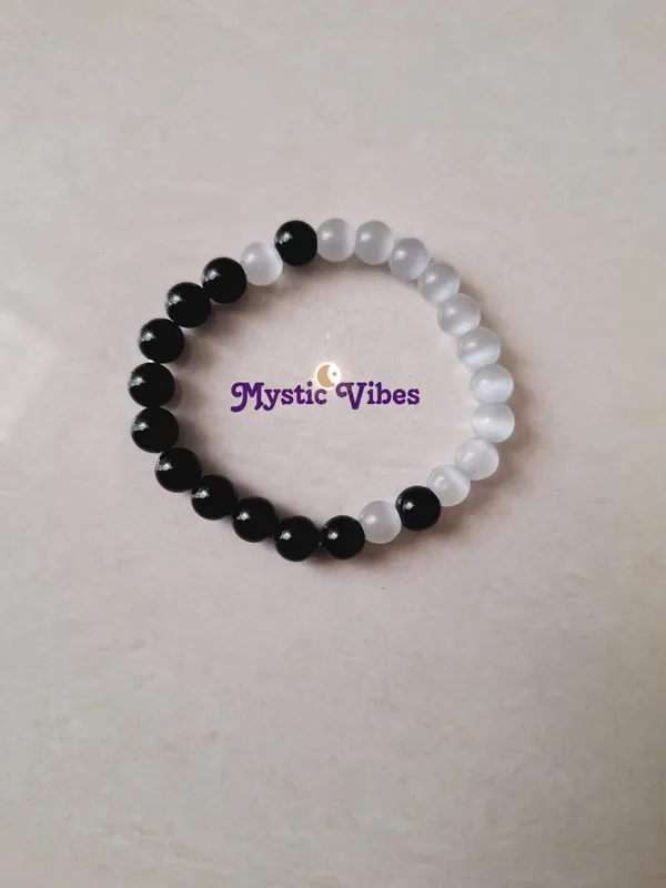 Tourmaline_And_Selenite_Premium_Bracelet_For_Adults