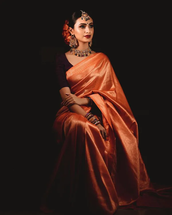 ORANGE_KANJIVARAM_SILK__SAREE