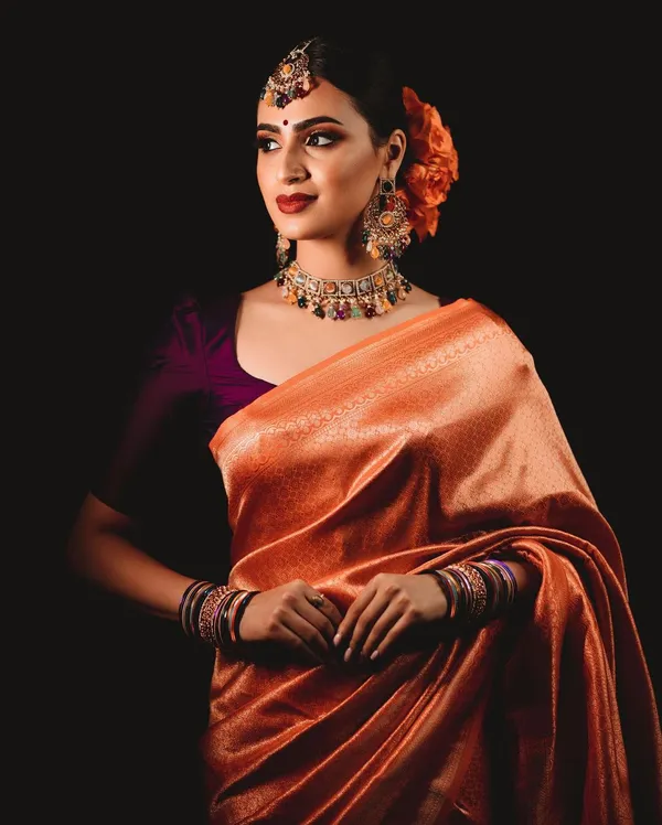 ORANGE_KANJIVARAM_SILK__SAREE