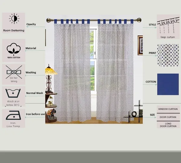 Pack_of_2_Cotton_Blue_Polka_Dot_Printed_Tab_Top_Curtain_Set_for_Window_and_Door