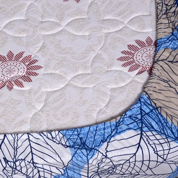Classy_Cassava_Cotton_Fitted_Bedsheet_For_Double_Bed_With_2_Pillow_Cover_Lichen_Blue_(150_x_200_CM)