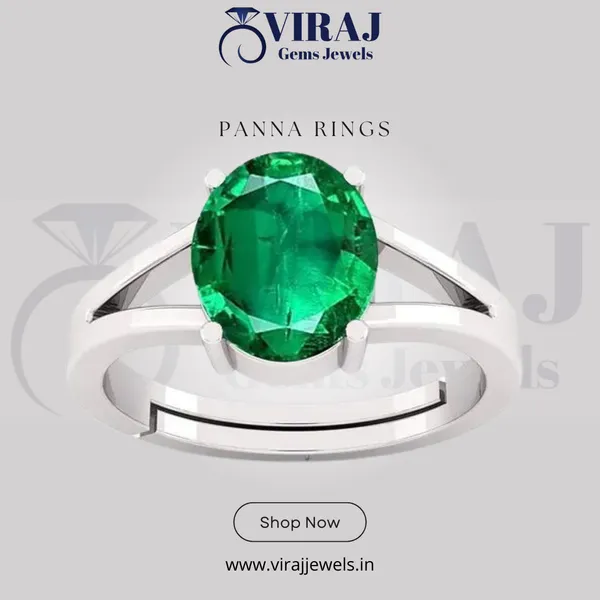 Panna_Stone_Created_Panna_Stone_Emerald_Ring_Adjustable_Woman_Man_Ring
