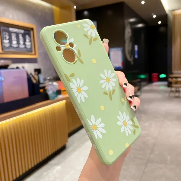 AS PLATINUM New Luxury Soft TPU Flowers Printed Back case Cover Compatible  with Oppo F21 PRO 5G (Multicolor Pattern 3) Price in India Buy AS