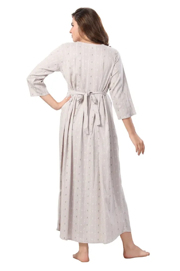 Grey_Maternity_Chic_Maternity_Wear_Kurti_For_Women