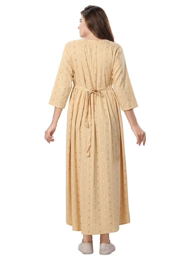 Mustard_Maternity_Chic_Maternity_Wear_Kurti_For_Women