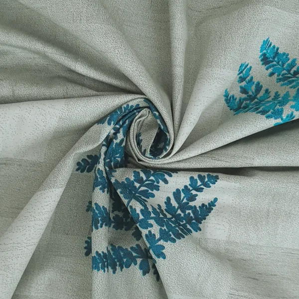 220_TC_Luxurious_100%_Cotton_King_Size_Bed_sheet_with_2_Pillow_Covers_|_Color_:_Meadow_Mist