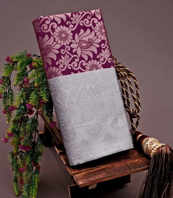 Purple_Woven_Kanjivaram_Silk_Saree_with_Saree_Cover