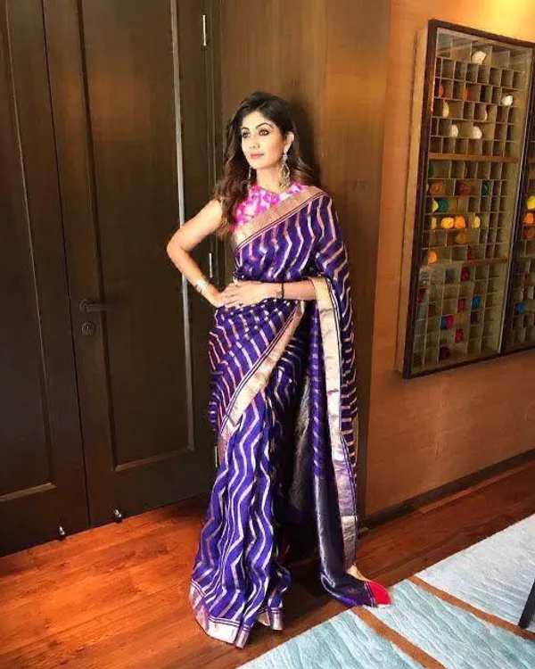 Purple_Woven_Kanjivaram_Silk_Saree_with_Saree_Cover