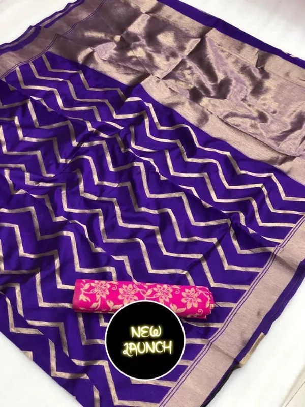 Purple_Woven_Kanjivaram_Silk_Saree_with_Saree_Cover