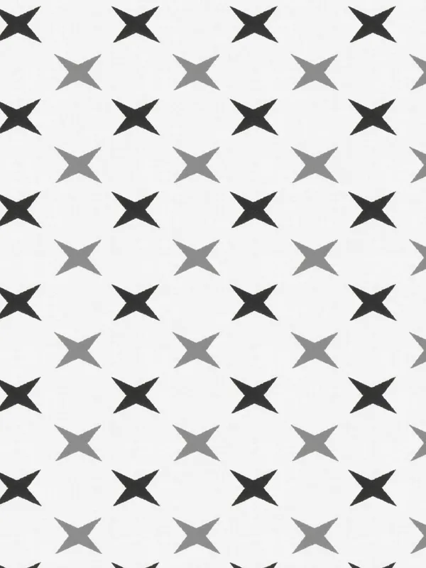 144_TC_Geometric_Cotton_Bedsheet_for_Queen_Size_Bed_with_2_Pillow_Covers_-_White,_Grey
