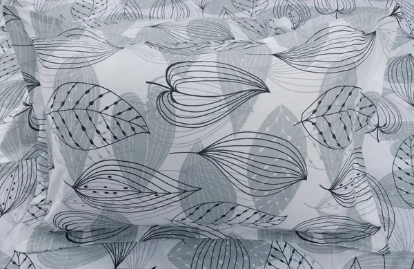 144_TC_Floral_Cotton_Bedsheet_for_Queen_Size_Bed_with_2_Pillow_Covers_-_Grey,_Black_&_White