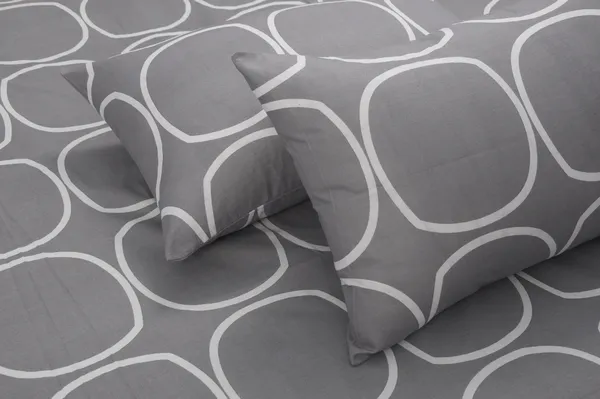144_TC_Cotton_Bedsheets_for_King_Size_Bed_with_2_Pillow_Covers_|_108x108_inches_|_Grey
