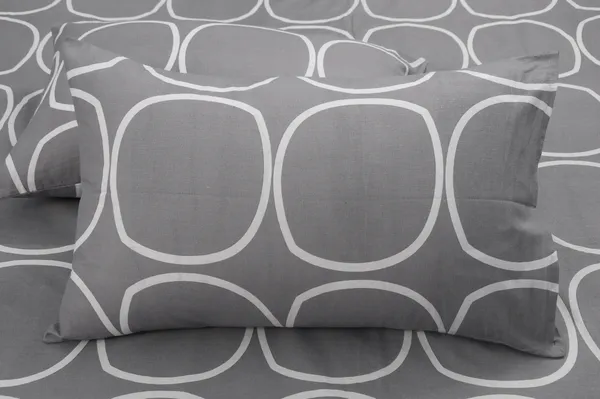 144_TC_Cotton_Bedsheets_for_King_Size_Bed_with_2_Pillow_Covers_|_108x108_inches_|_Grey