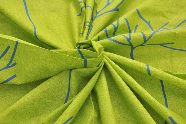 144_TC_Bed_sheet_for_Single_Set_Bed_with_Pillow_Cover_-_Green_and_Blue
