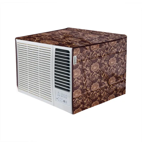 Window_A.C._Cover_Suitable_For_1.5_Ton_(Material-PVC,_Color-Brown,_Size-26x21.5x21.5_Inches)