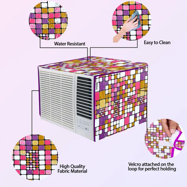 Window_A.C._Cover_Suitable_For_1.5_Ton_(Material-PVC,_Color-Pink,_Size-26x21.5x21.5_Inches)