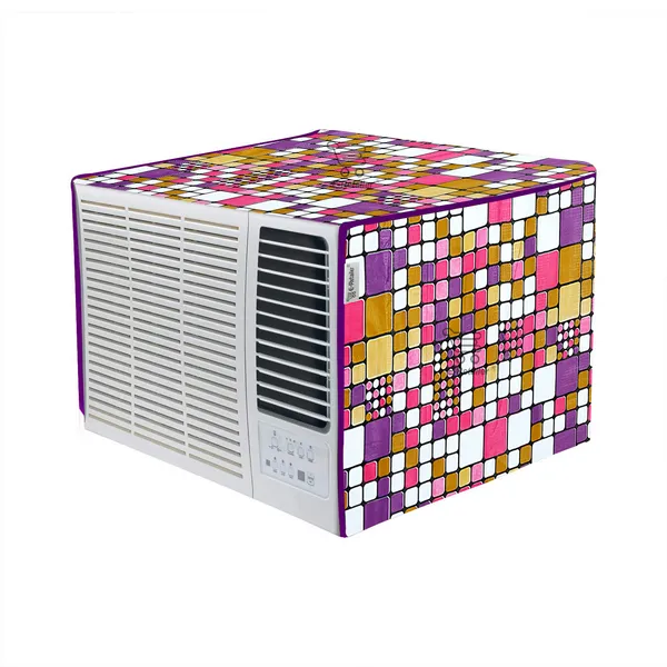 Window_A.C._Cover_Suitable_For_1.5_Ton_(Material-PVC,_Color-Pink,_Size-26x21.5x21.5_Inches)
