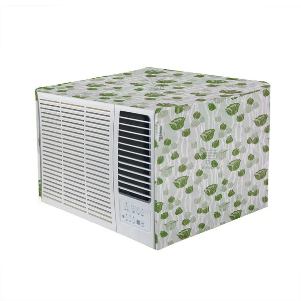 Window_A.C._Cover_Suitable_For_1.5_Ton_(Material-PVC,_Color-Green,_Size-26x21.5x21.5_Inches)