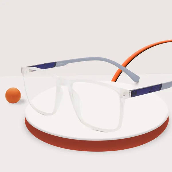 Grey_Full_Rim_Square_Frame_(54_Mm)_-_For_Unisex