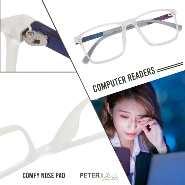 Grey_Full_Rim_Square_Frame_(54_Mm)_-_For_Unisex