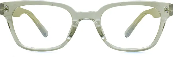 Grey,Transparent_Full_Rim_Square_Frame_(56_Mm)_-_For_Unisex