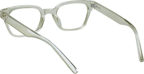 Grey,Transparent_Full_Rim_Square_Frame_(56_Mm)_-_For_Unisex